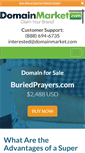 Mobile Screenshot of buriedprayers.com